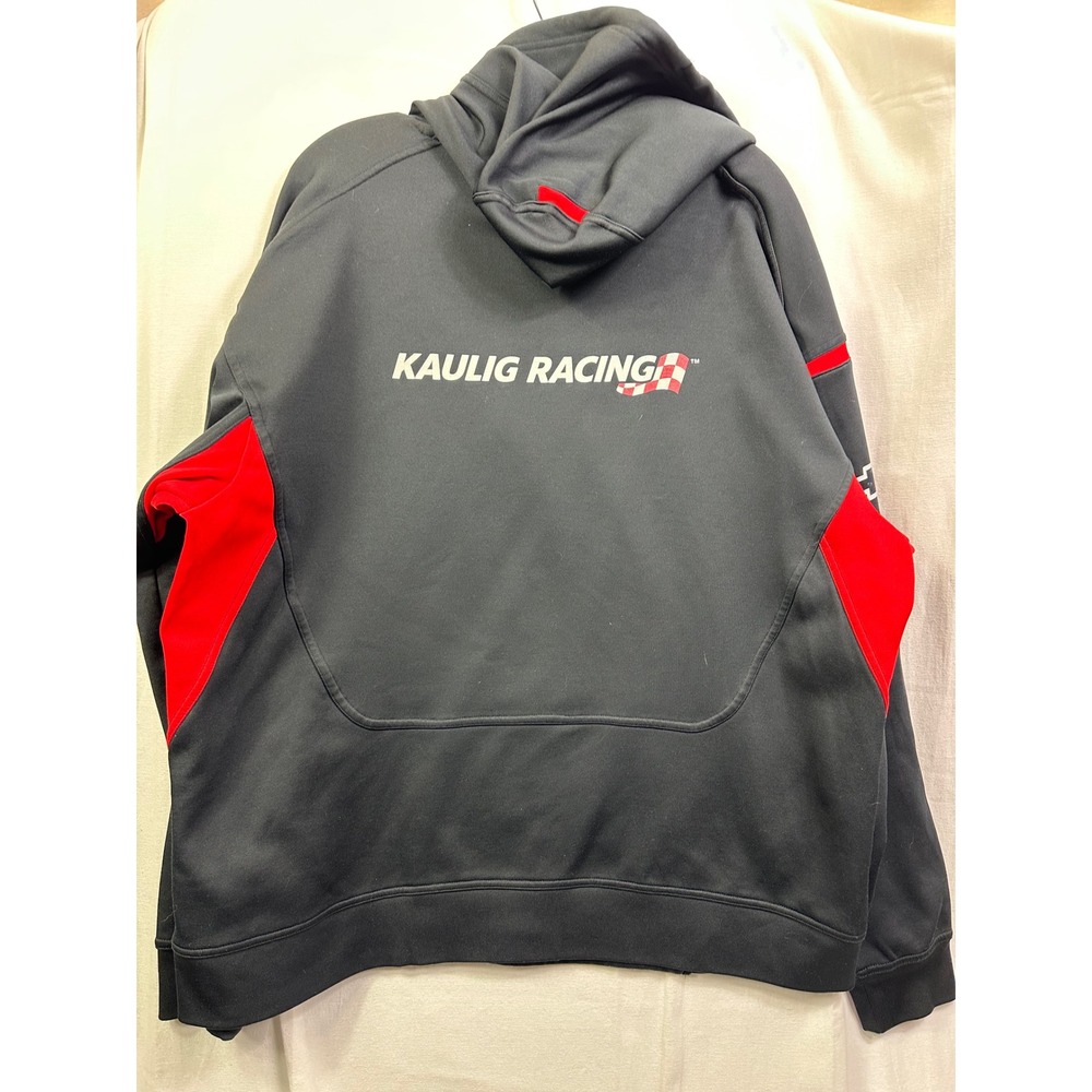 Kaulig Racing Chevrolet Black Red Hoodie Mens XXL Pullover Sweatshirt - Picture 2 of 12